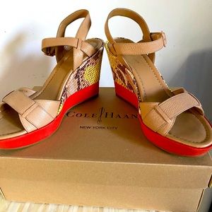 Cole Haan wedge sandals